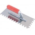 Spatola dentata impugnatura gomma 28x12 dente 12x12