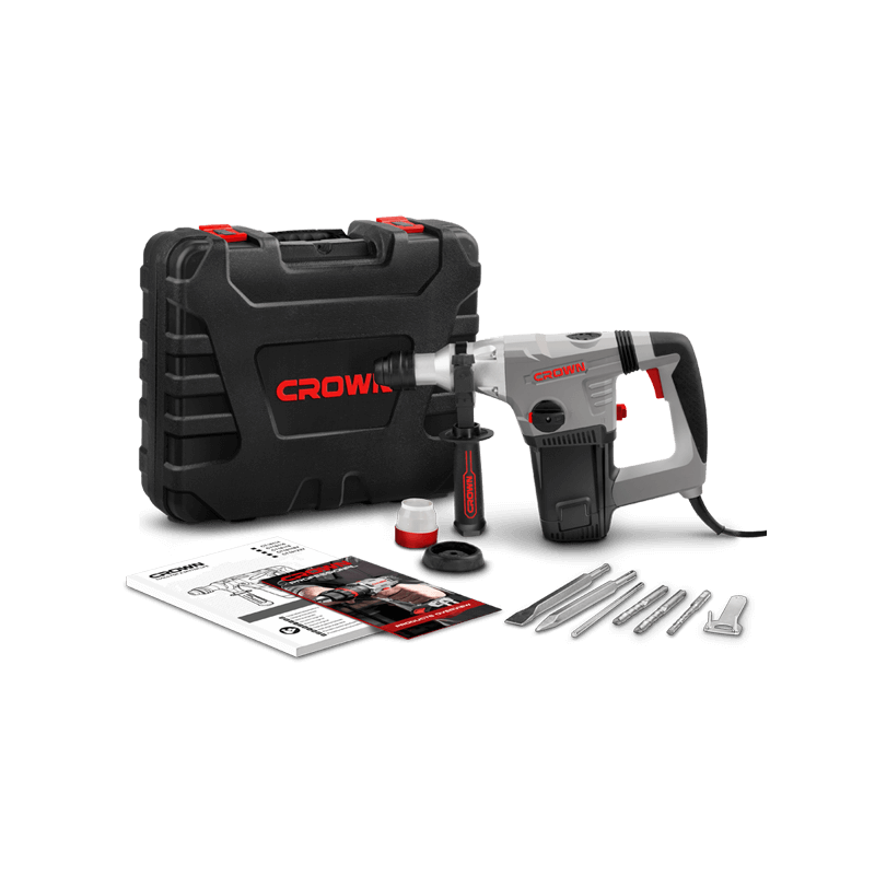 Martello Perforatore SDS-Plus CROWN CT18116 BMC