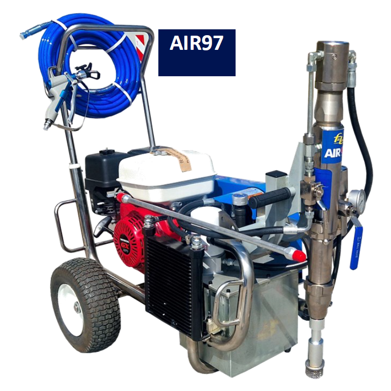 Spruzzatore Airless Idraulica con motore a scoppio FixLine AIR97