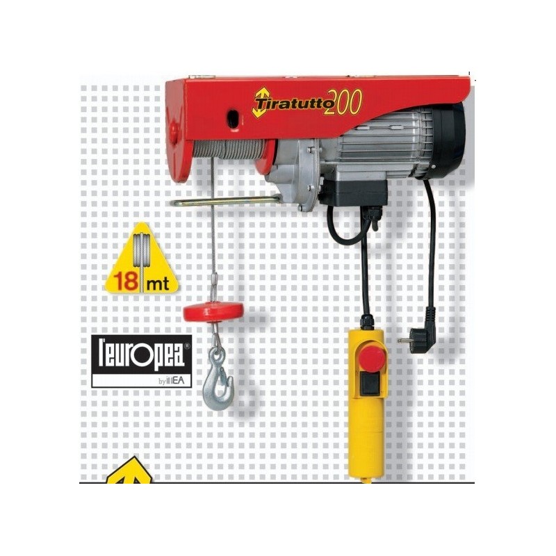ELEVATORE MULTIUSO TIRATUTTO200 L'EUROPEA