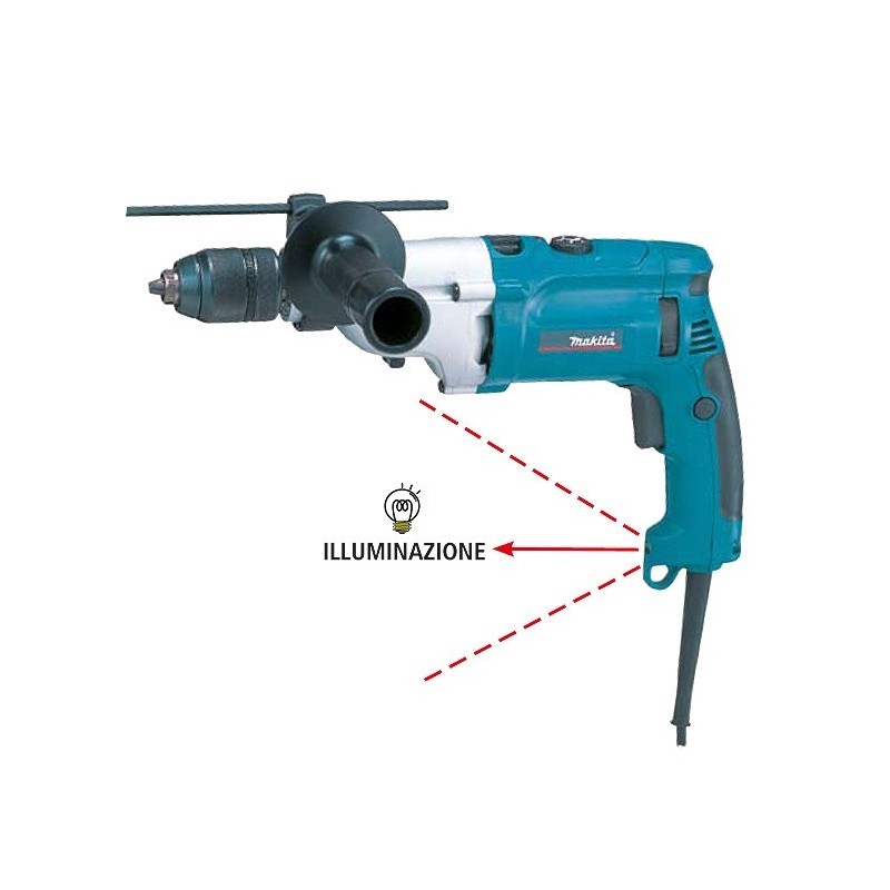 Trapano a percussione HP2071F Makita