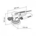 Levigatrice orbitale Makita BO6030JX